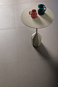 Carrelage, Teinte grise, Style designer, Grès cérame non-émaillé, 60x60 cm, Surface mate